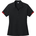 LST444-Black/ Deep Red